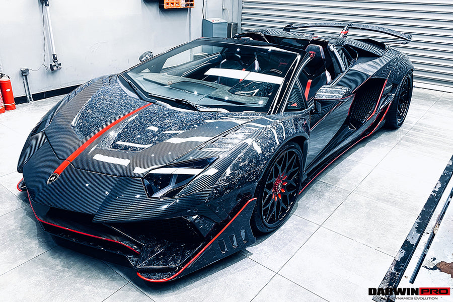Lamborghini Aventador LP700 Coupe SV-BKSSII Style Wide body Carbon Fiber Aero Full Kit 2011-2016