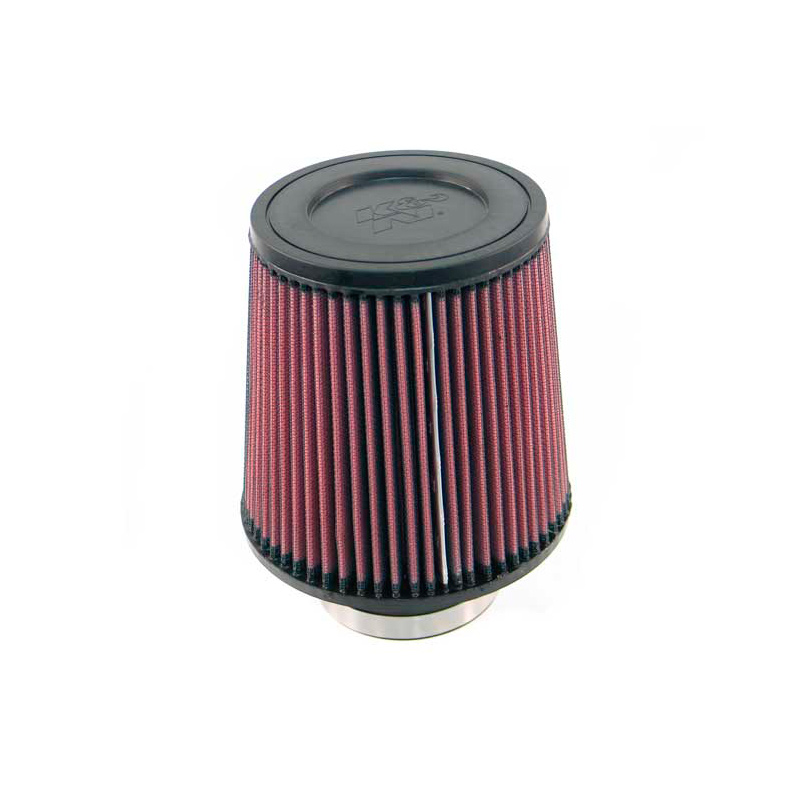 K&N Filtre à Air Universel Conique 76mm raccordement, 152mm de base, 117mm en haut, 152mm hauteur (RE-0930)
