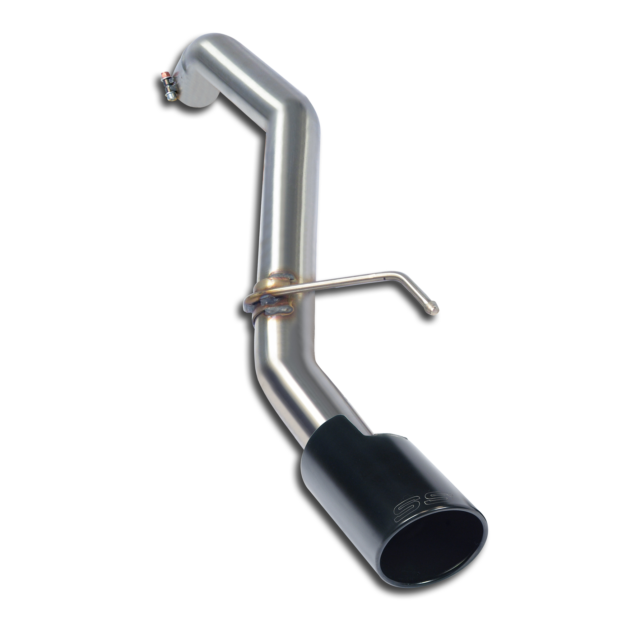 595 ABARTH 1.4T "Trofeo Edition" (140 Hp) "Monotubo" 2015 Rear pipe O100 BLACK