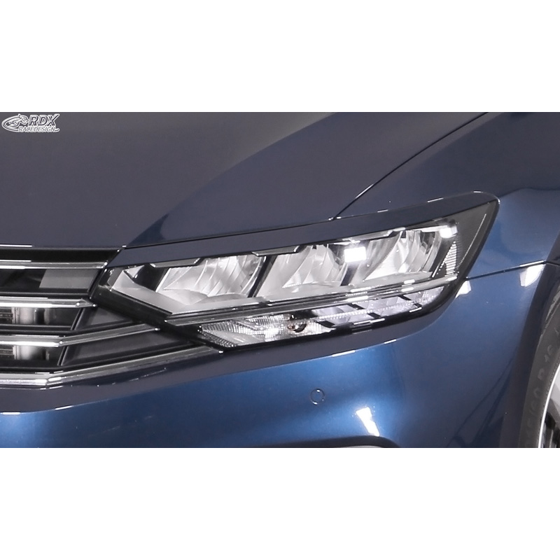 Spoilers de phares sur mesure pour Volkswagen Passat 3G B8 2014-2019 & 2019- (ABS)