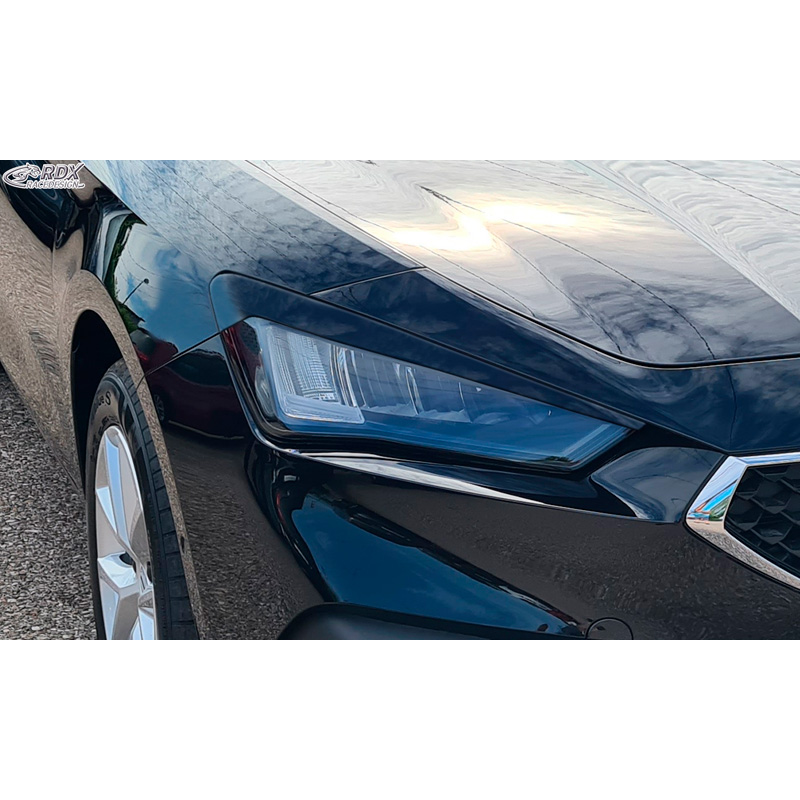 Spoilers de phares sur mesure pour Seat Leon (KL) / Cupra Leon (KL) & Cupra Formentor (KM) 2020- & Seat Tarraco (KN2) 2019- (ABS)