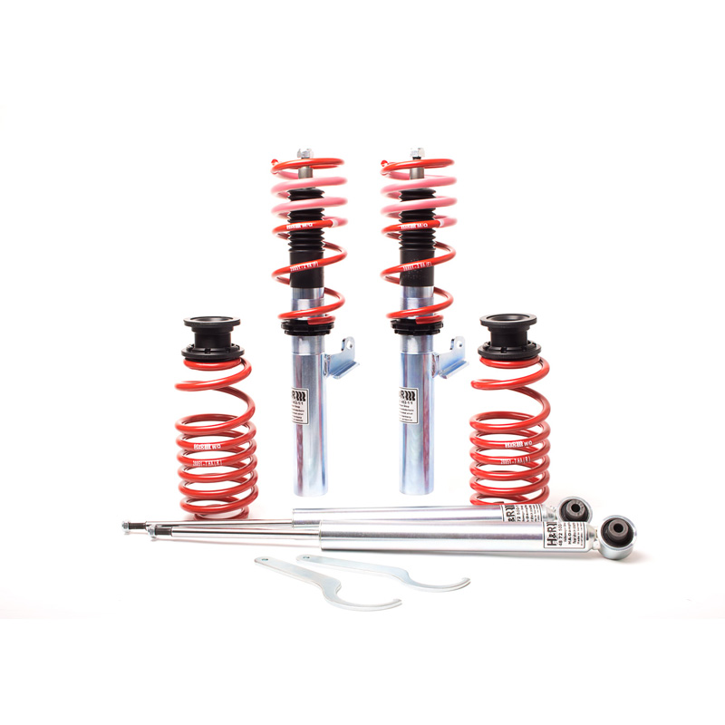 H&R Kit Combiné fileté Monotube sur mesure pour Volkswagen Arteon Sedan/Shooting Brake (2WD+4WD) & Arteon R Sedan/Shooting Brake R (4WD) - AV30-40/AR30-50mm à partir de 986kg AV-Charge Ø50mm