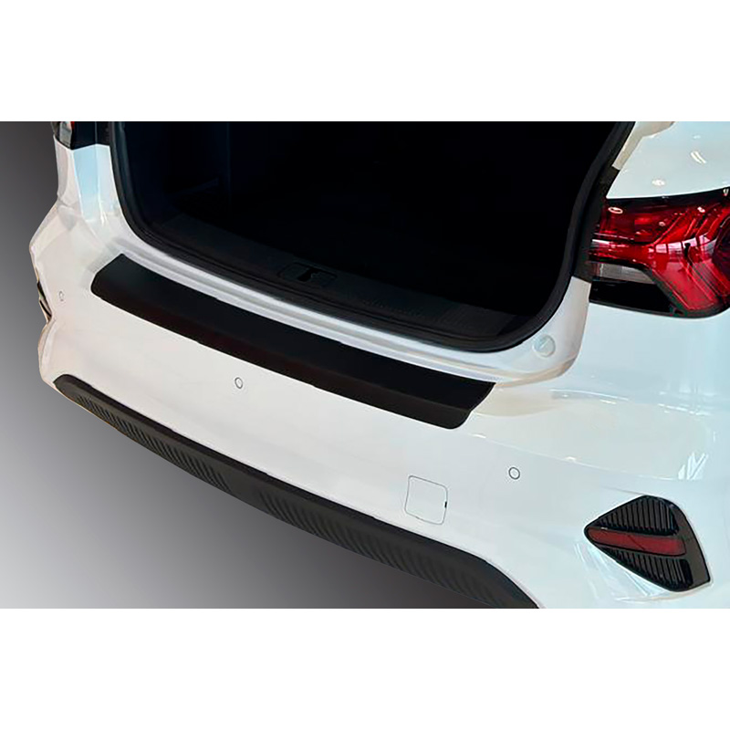 Protection de seuil arrière (ABS) sur mesure pour MG 5 SW EV Facelift 2023- Noir