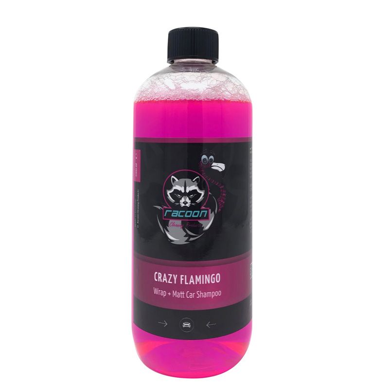 Racoon CRAZY FLAMINGO Wrap + Mate Car Shampoing - 1000ml