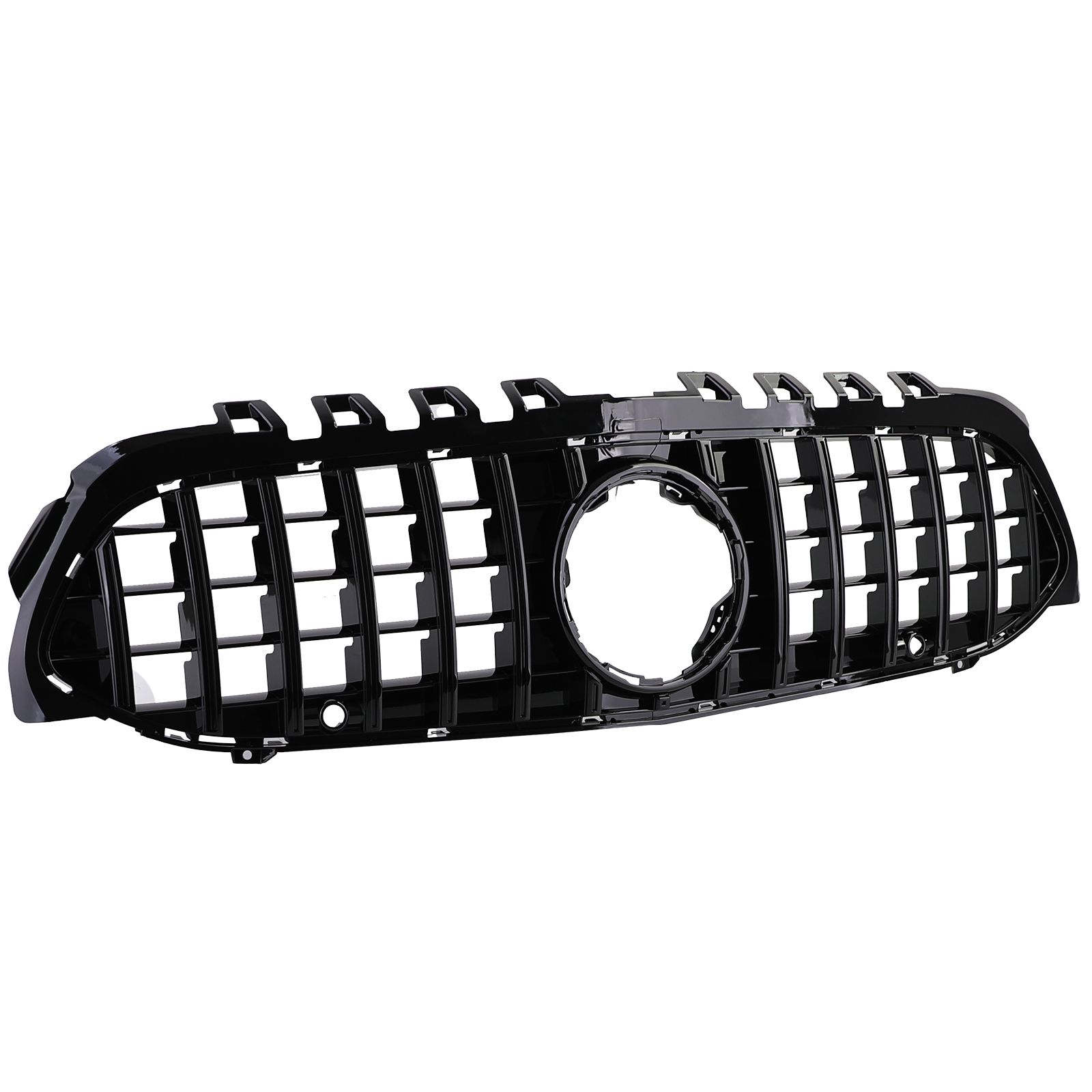 Grill Mercedes A klasse W177 GT-Look met Camera Zwart
