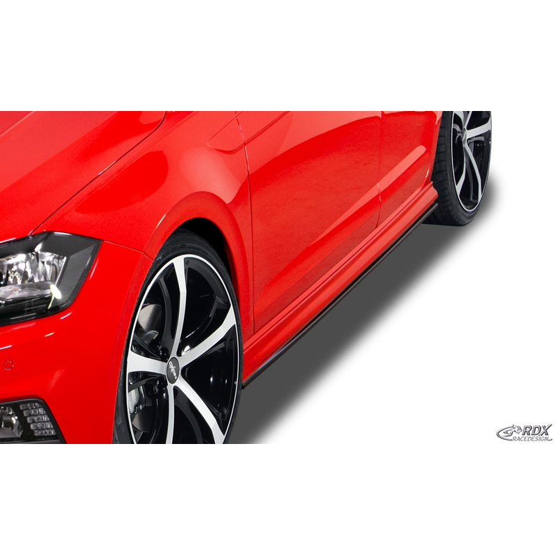 Jupes latérales 'Edition' sur mesure pour Audi A4 (B9) FL 2019- (ABS)