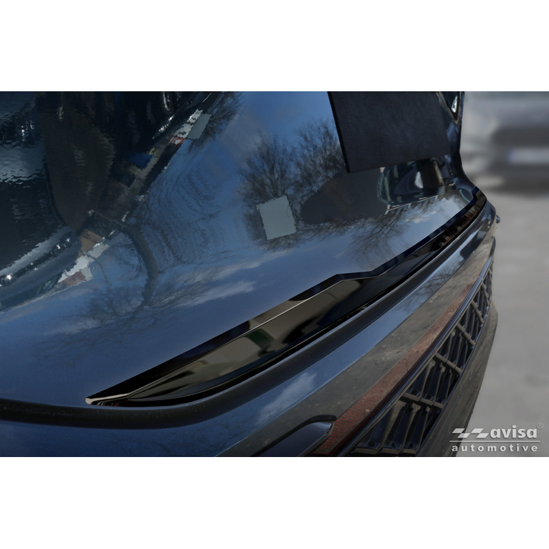 Avisa Moulure de hayon en Inox Noir Chrome sur mesure pour Volkswagen Tayron (R41) 2024-