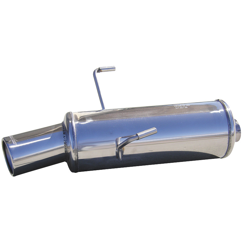 100% Inox Échappement Sport sur mesure pour Peugeot 406 1.8 (101cv) 1995- 102mm