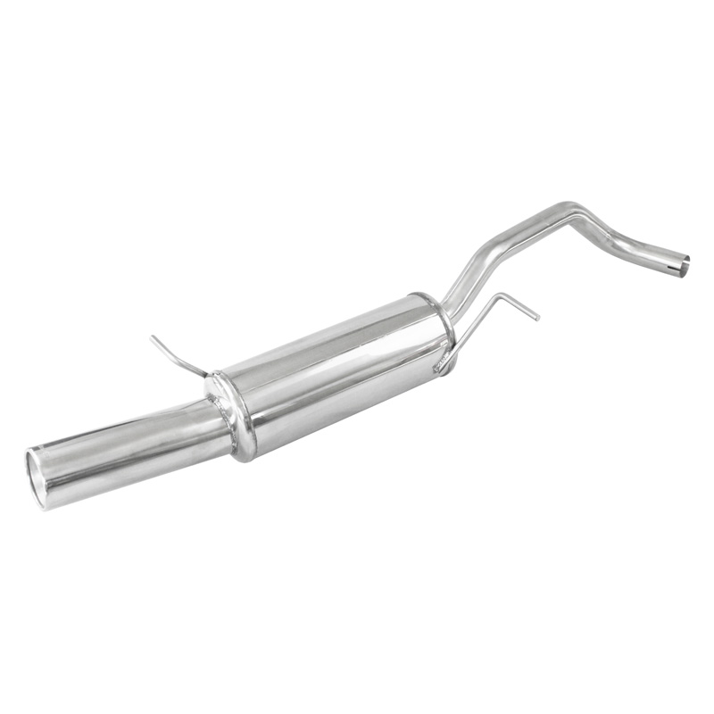 100% Inox Échappement Sport sur mesure pour Seat Ibiza 6J SC 3-portes 1.2 (70cv) 2010- 102mm