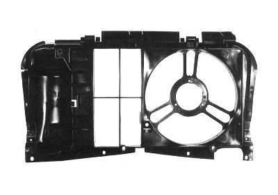 ventilatorhuis Peugeot 205, 1983-1998
