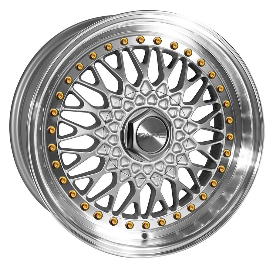 Dare DR-RS Zilver Goude Boutjes 8,5x17 5x100 ET30