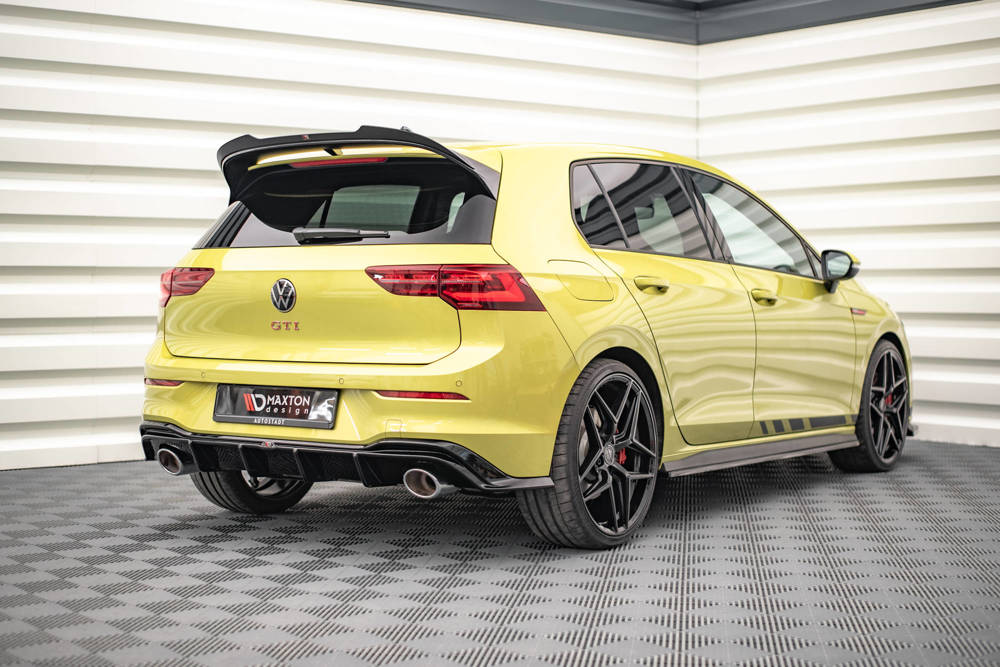 Diffuser Volkswagen Golf 8 GTI Clubsport Maxton Glans Zwart