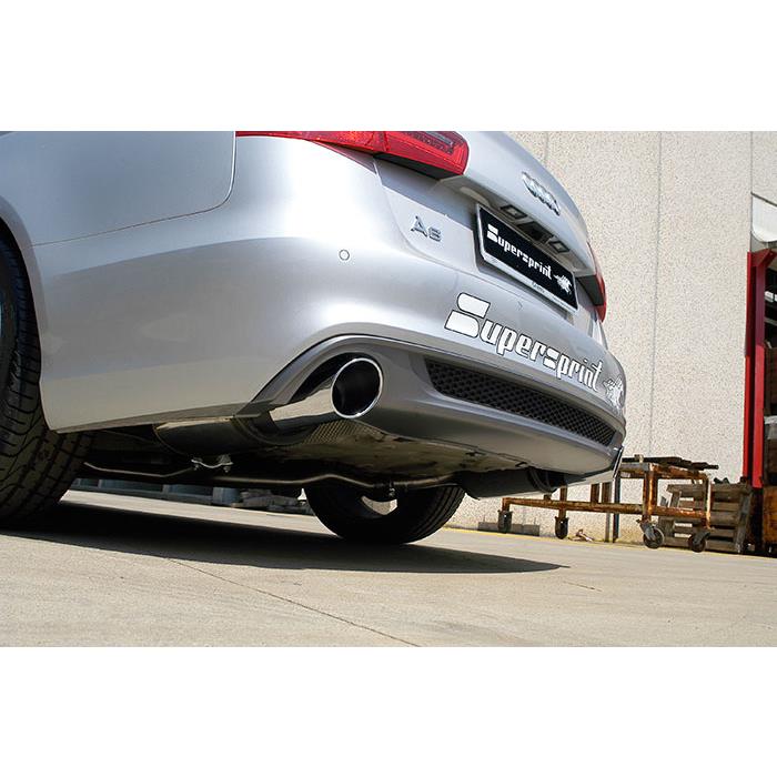 AUDI A6 C7 4G (Sedan + Avant) QUATTRO 3.0 BiTDI V6 (313 Hp) 2012 -> 2014 Rear exhaust Right O100