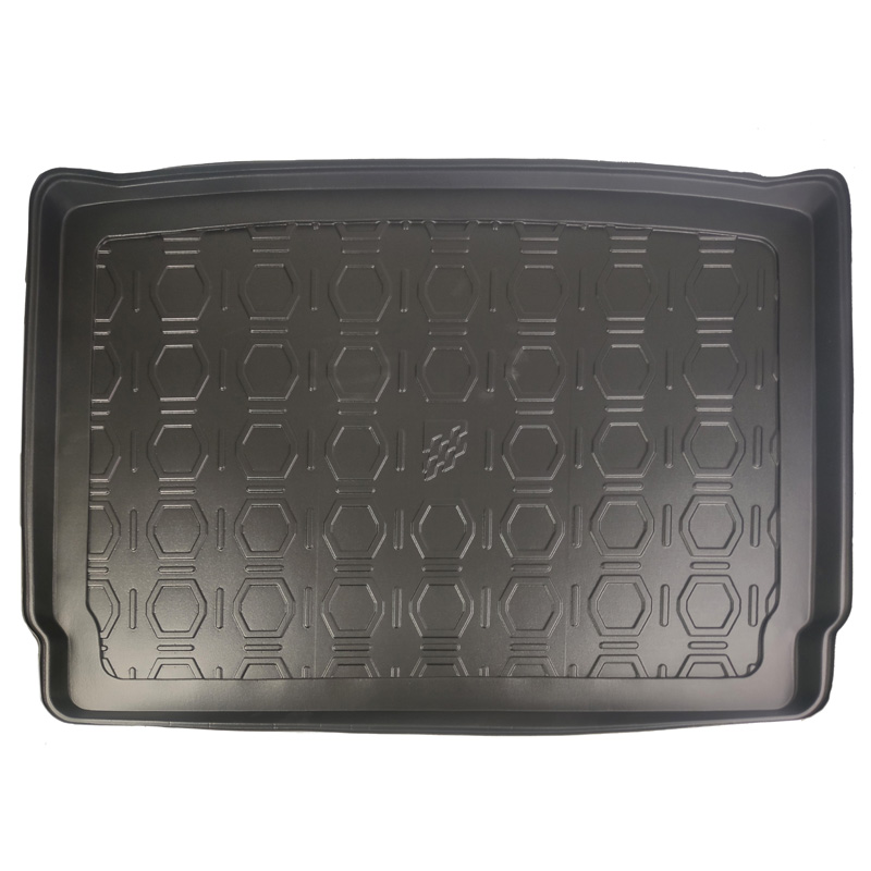 Bac de coffre 'Design' sur mesure pour Volkswagen Up! / Skoda Citigo / Seat Mii 2012- (plancher de chargement bas)