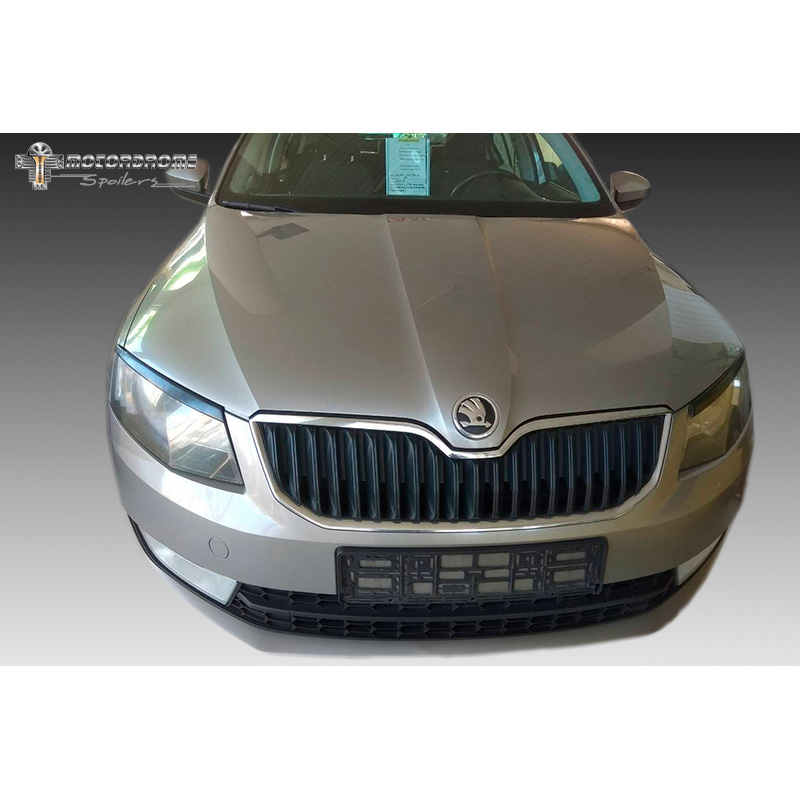 Casquettes de Phares sur mesure pour Skoda Octavia III Sedan/Kombi 2013-2017 (ABS)
