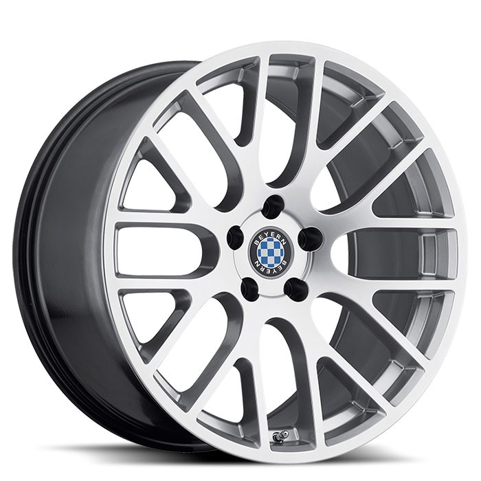 Velgen Beyern Spartan 18x8,5 5x120 ET40 Hyper Zilver