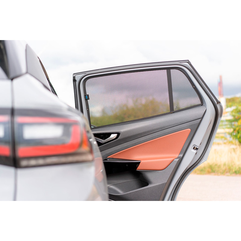 Set de Car Shades (portes arrières) sur mesure pour Volkswagen ID.4 2020- (2-pièces)
