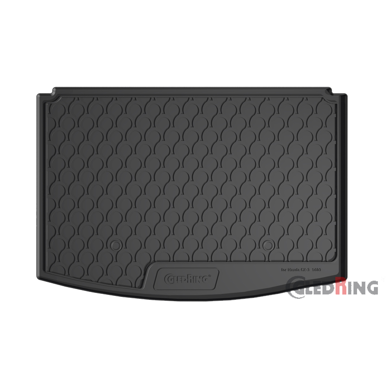 Coquille coffre-arrière Rubbasol (caoutchouc) sur mesure pour Mazda CX-3 2015-