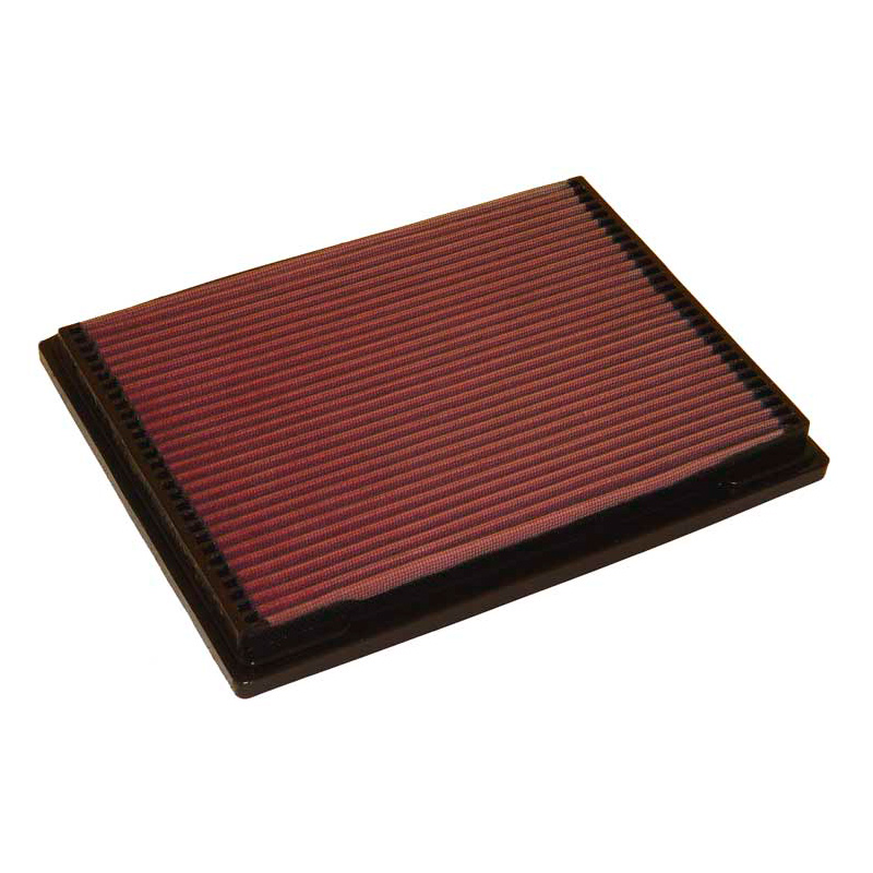 K&N Filtre à air de remplacement sur mesure pour Mercedes C180/200/220/230/250/280/36 / CLK200/CLK230/CLK320 / ML230/320/350/400/430/500/55 / SLR 5.4 (33-2703)