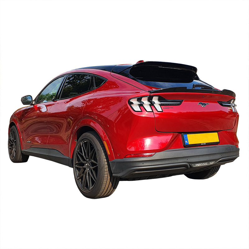 Spoiler arrière sur mesure pour Ford Mustang Mach-E 2020- 'M4' (ABS Noir luisant)