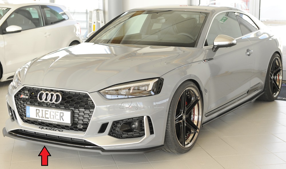 Rieger Spoilerlip Audi A1 8X 2010-