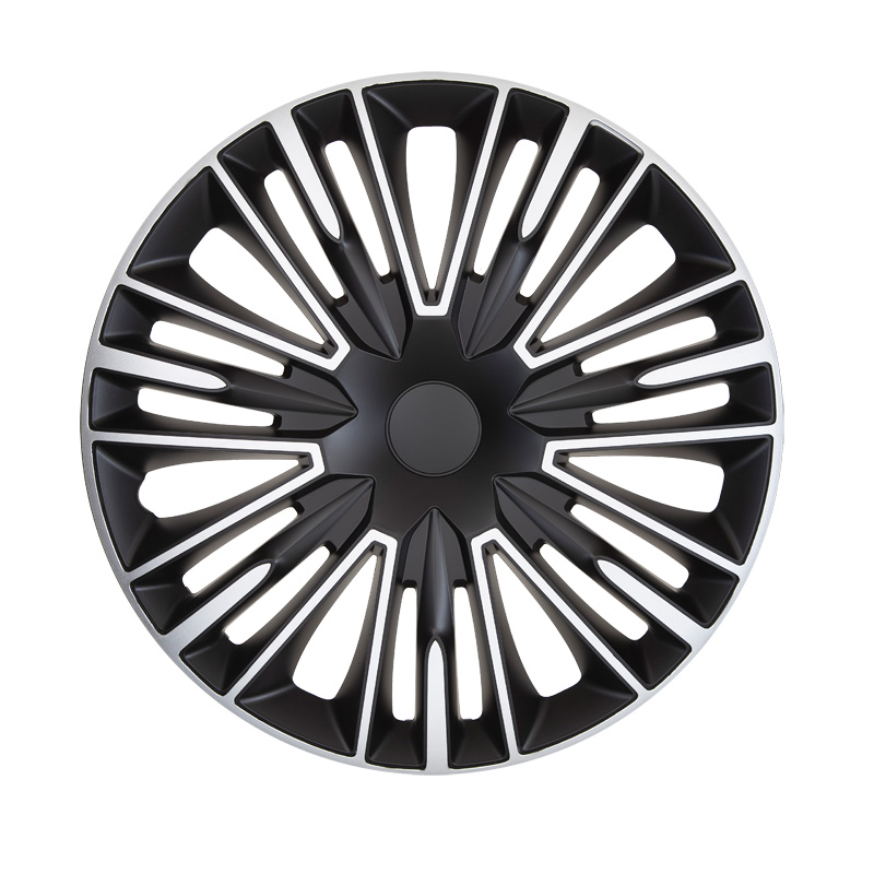 Jeu d'enjoliveurs Jerez 16-inch argent/noir
