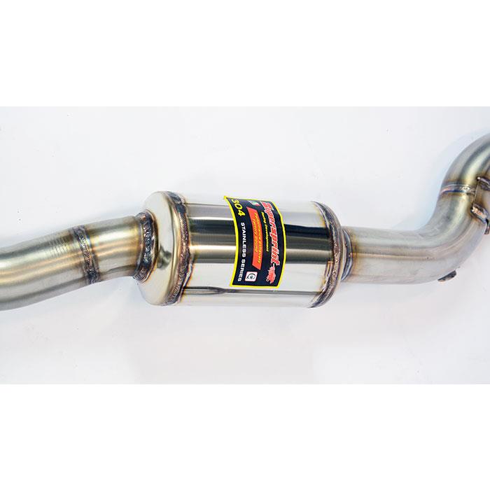 AUDI A6 C7 4G (Sedan + Avant) 2.8 FSI V6 (204 Hp) 2011 -> 2014 ("Cat.- Back" system) Front exhaust R