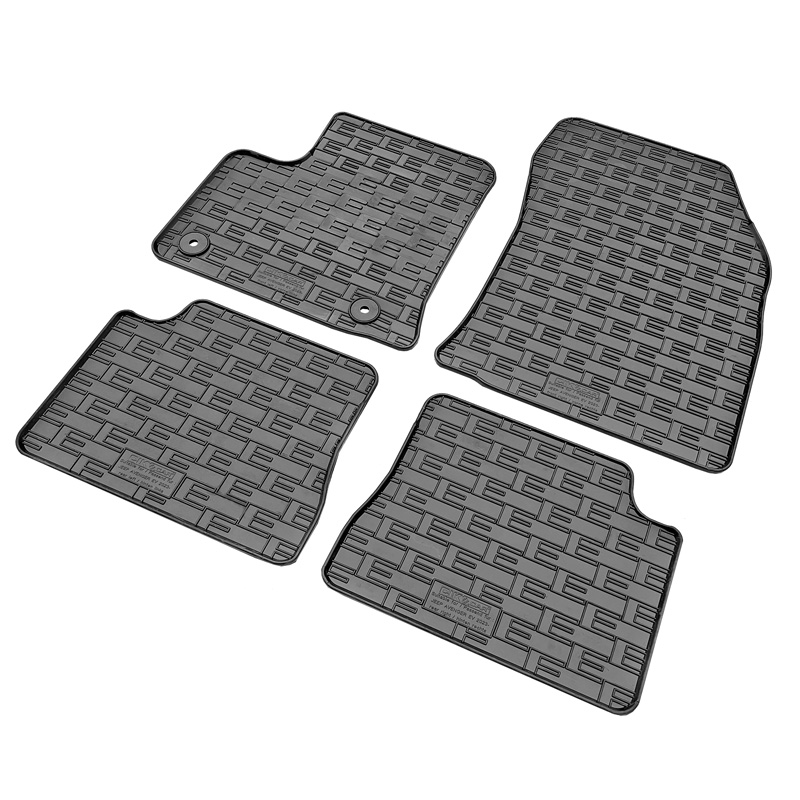 Set tapis de caoutchouc sur mesure pour Jeep Avenger (electric) 2023- & Fiat 600e 2023- (4-pièces + points de fixage)