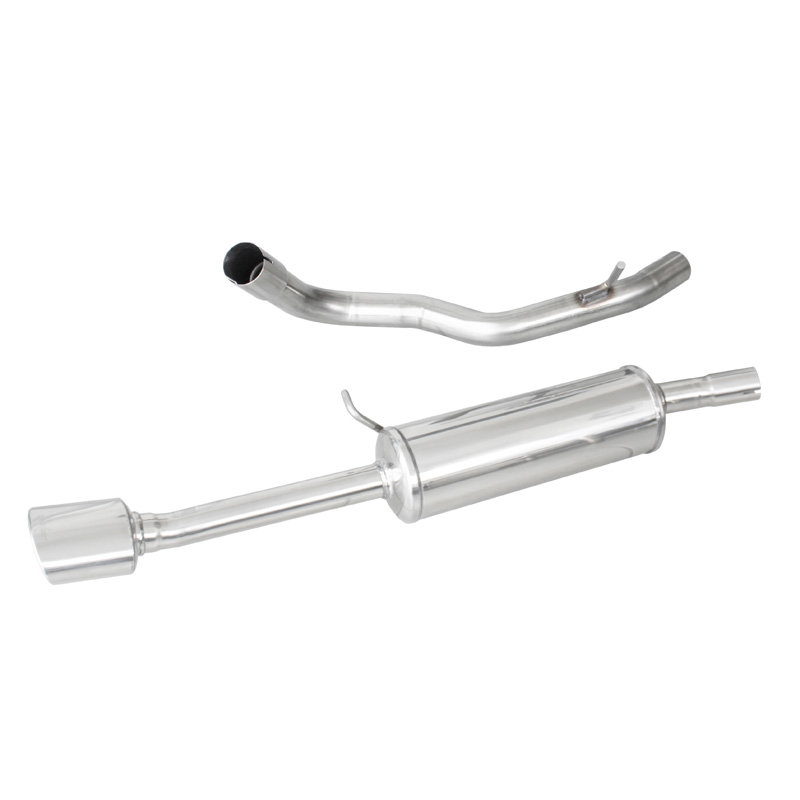 100% Inox Échappement Sport sur mesure pour Seat Toledo 1.9 TDi (90cv) 1999- 120x80mm