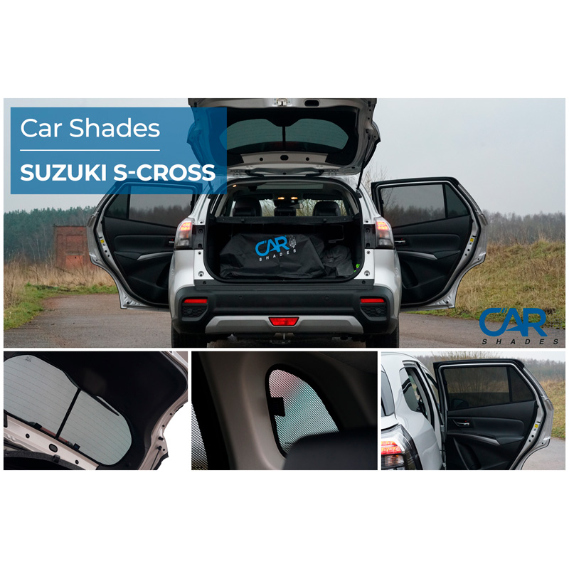 Set de Car Shades sur mesure pour Suzuki S-Cross 5 portes 2022- (6-pièces)