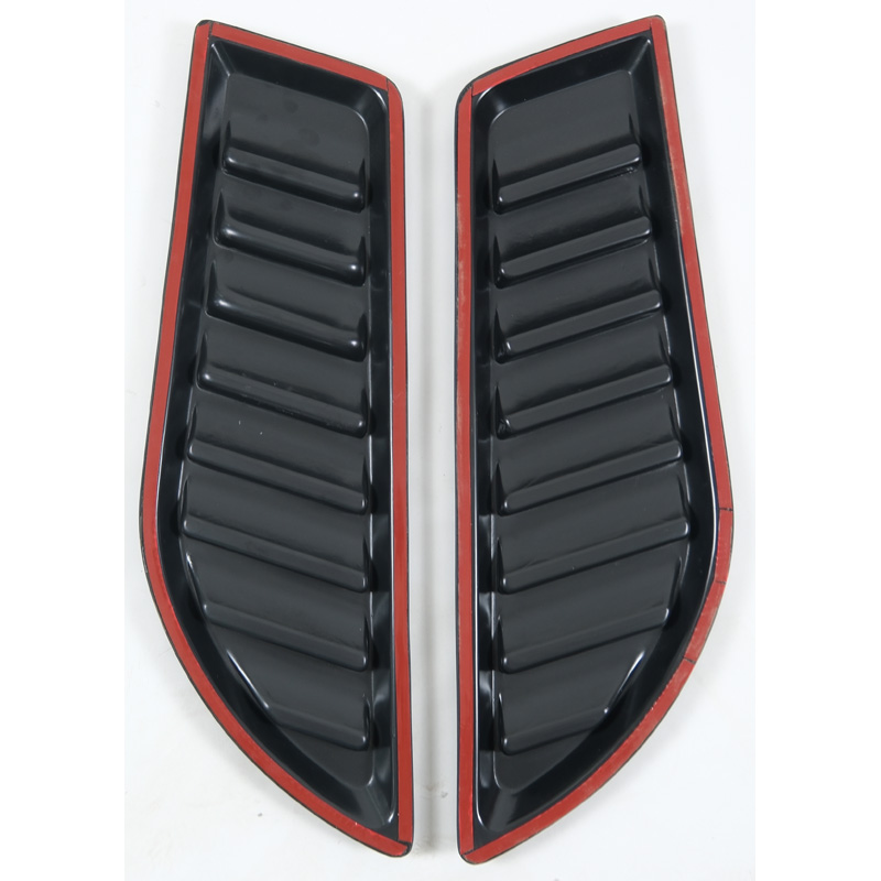 Jeu de prises d'air pour le capot Pick-Up 4x4 - Universel - Noir mat