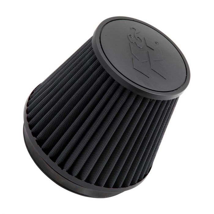 K&N Filtre à Air Noir Dryflow Universel Conique 152mm raccordement, 191mm de base, 133mm en haut, 152mm hauteur (RU-3102HBK)