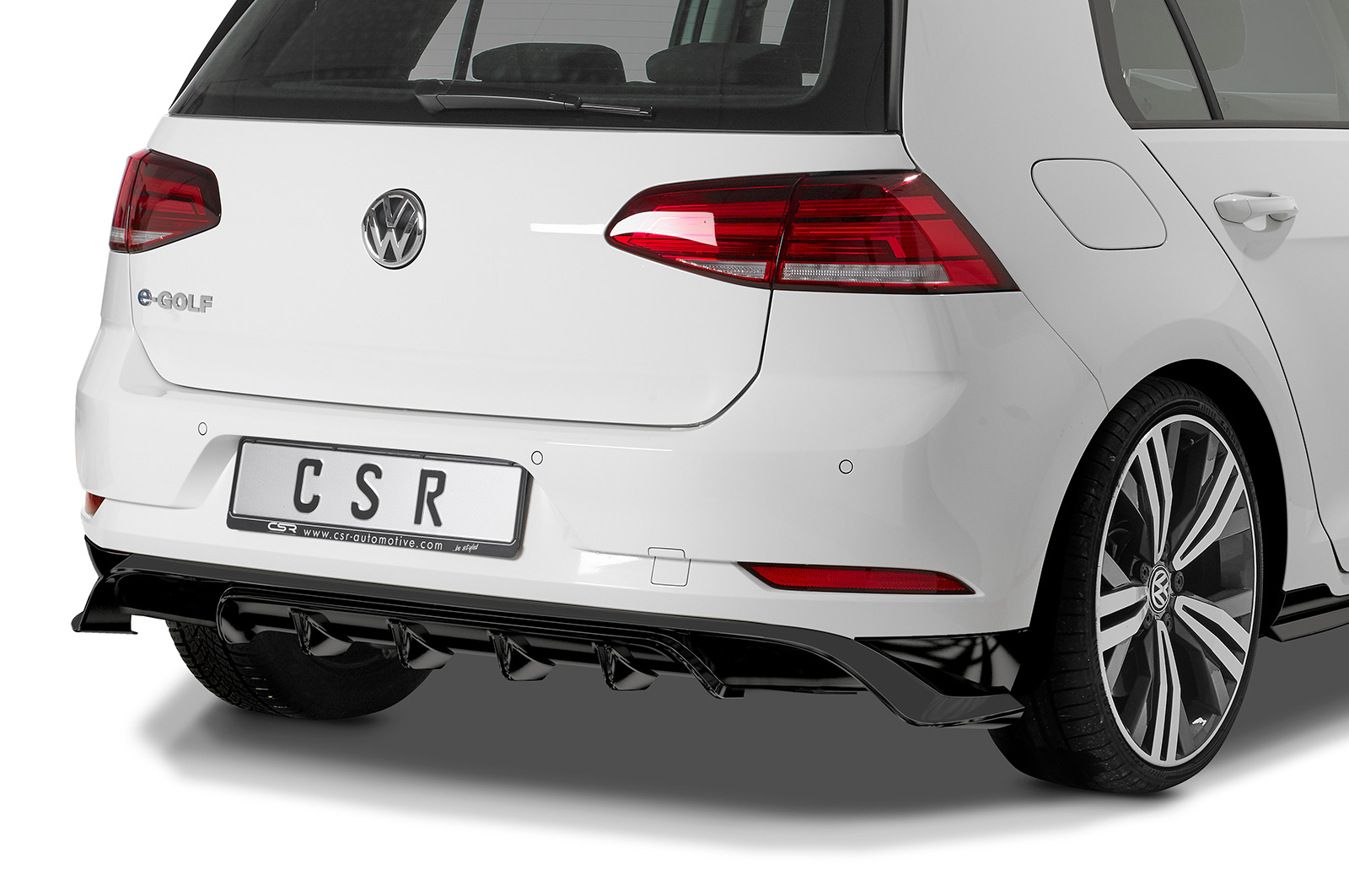 Diffuser VW Golf 7 / e-Golf CSR Glans Zwart