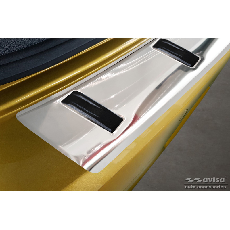 Protection de seuil arrière inox sur mesure pour Volkswagen Golf VII HB 3/5-portes 2012-2017 & Facelift 2017-2019 'STRONG EDITION'