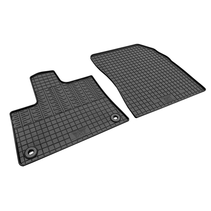 Set tapis de caoutchouc sur mesure pour Citroën Berlingo & Opel Combo & Peugeot Rifter & Toyota Proace CIty/Verso 2024- (2-pièces + points de fixage)