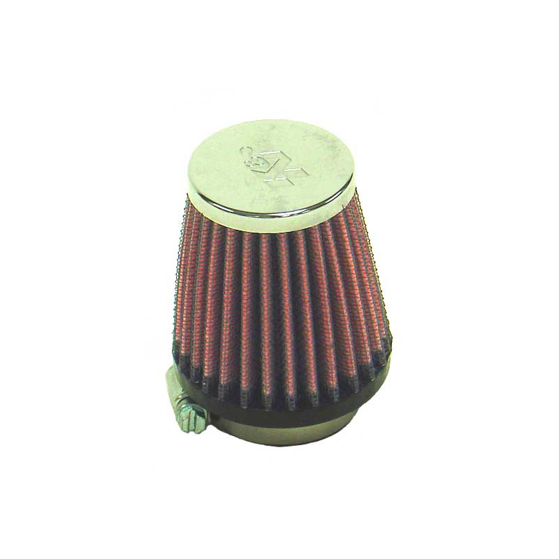K&N Filtre à Air Universel Conique 40mm raccordement, 67mm de base, 51mm en haut, 76mm hauteur (RC-2290)