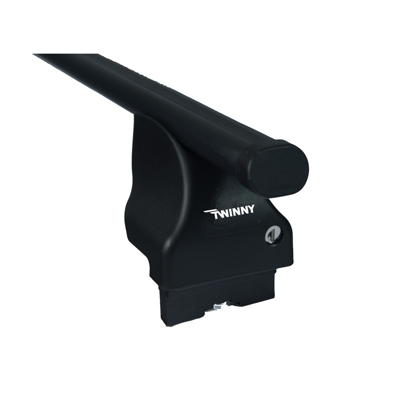 Jeu de barres de toit Twinny Load Acier S14 sur mesure pour Opel divers (pour voitures sans barres longitudinales d'origine)
