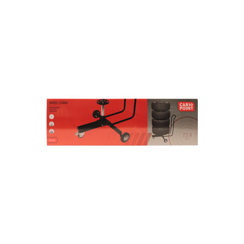 Carpoint Support de Rangement pour Pneus à Roulettes + Housse