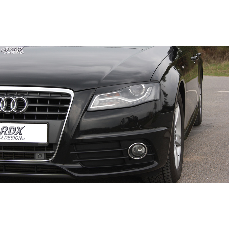 Spoilers de phares sur mesure pour Audi A4 B8 2008-2012 (ABS)