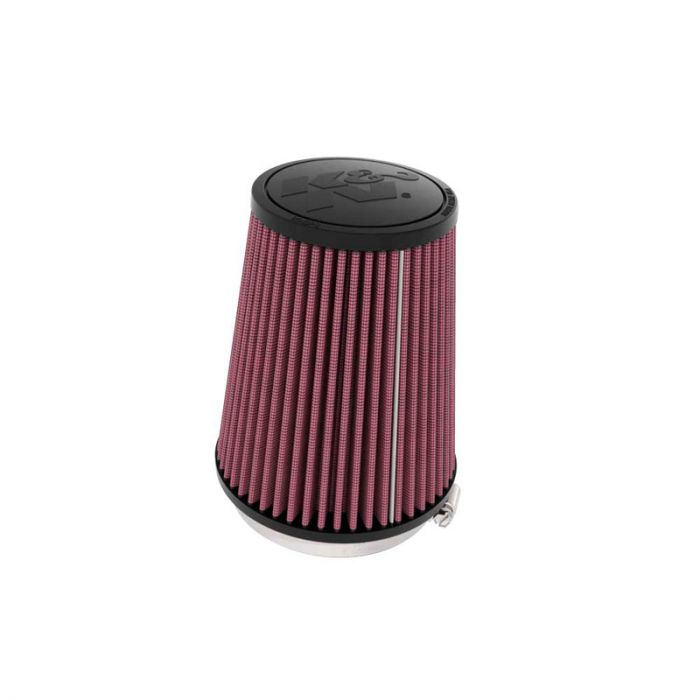 K&N Filtre à Air Universel Conique 102mm raccordement, 137mm de base, 102mm en haut, 114mm hauteur (RU-5149)
