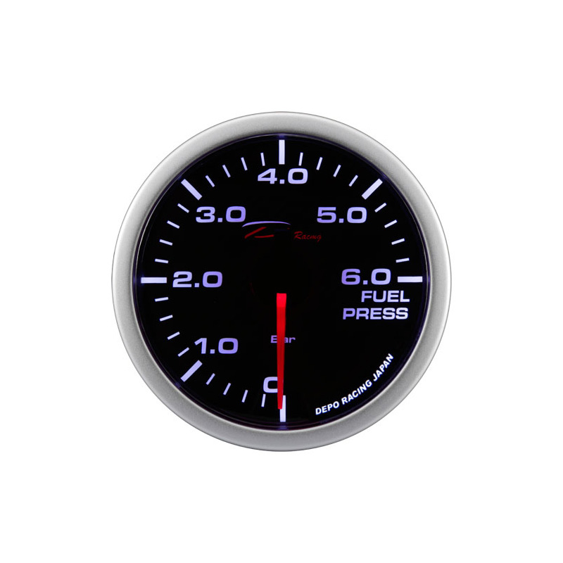 Instrument Depo Racing WA-Series - pression de carburant 0,0>6,0 bar - 52mm