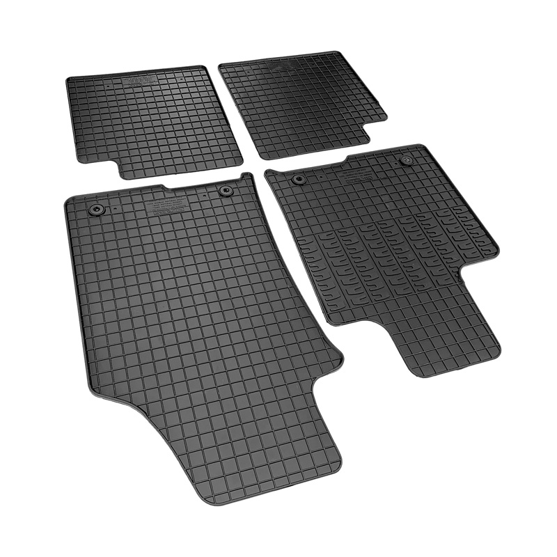 Set tapis de caoutchouc sur mesure pour Lancia Ypsilon Hybrid 2020- (4-pièces + points de fixage)