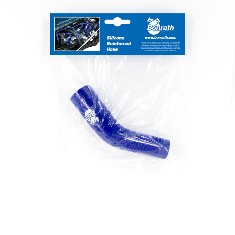 Bonrath Durite Silicone réducteur coudé 45 degré - Longueur: 50mm - Ø28>25mm