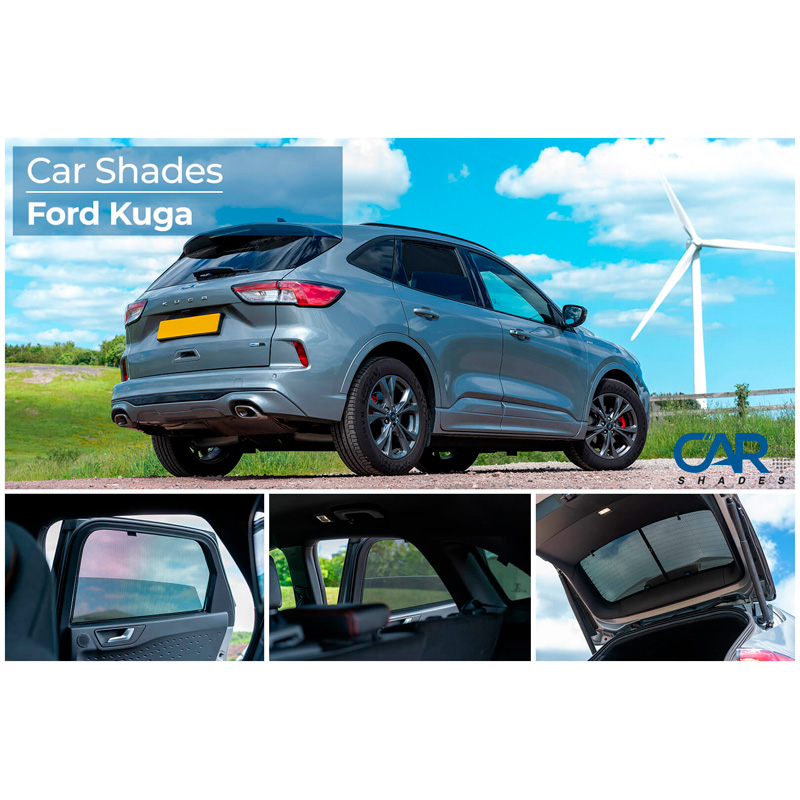 Set de Car Shades sur mesure pour Ford Kuga III 2019- (6-pièces)