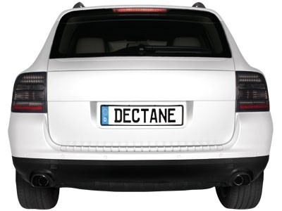 Feux arriere Porsche Cayenne LED de fumee