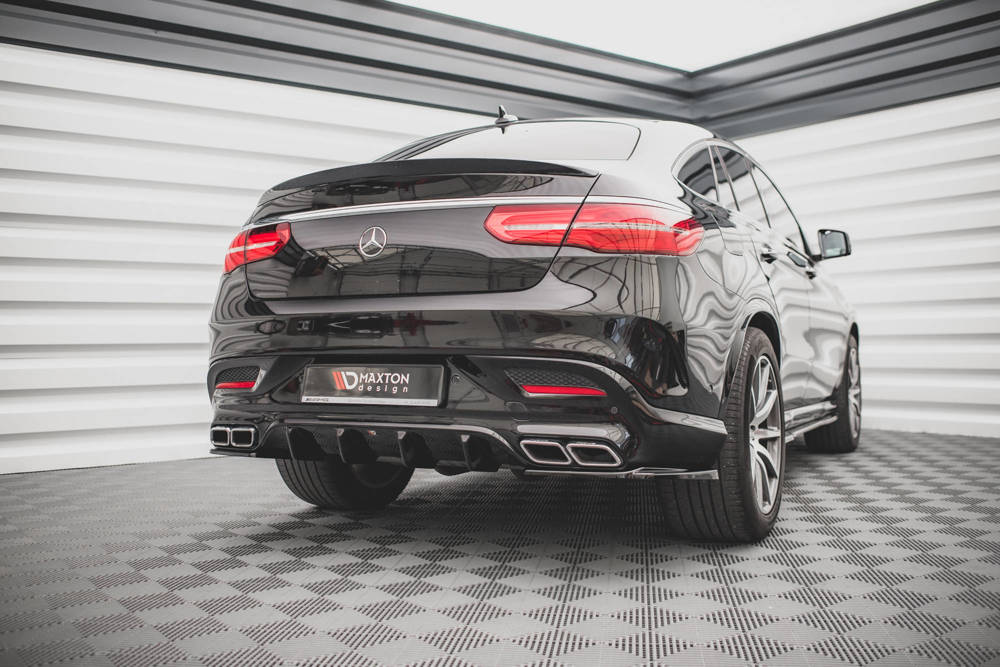 Diffuser Mercedes GLE 63 AMG Maxton Design glans zwart