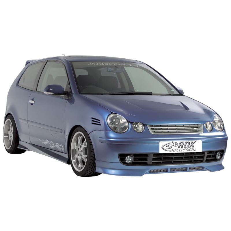Jupes latérales sur mesure pour Volkswagen Polo 9N/9N2 2001-2005 'Turbo' (ABS)