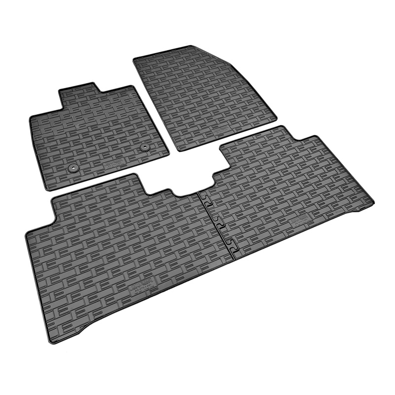 Set tapis de caoutchouc sur mesure pour BYD Atto 3 2022- (4-pièces + points de fixage)