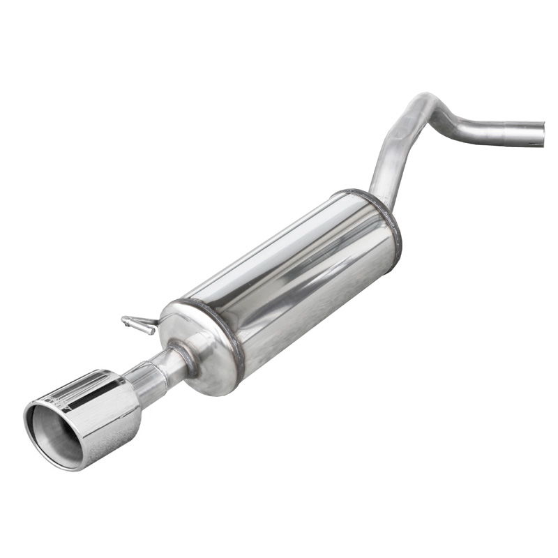 100% Inox Échappement Sport sur mesure pour Audi A1 (8X) 1.6 TDI 90cv 1x90mm X-Race