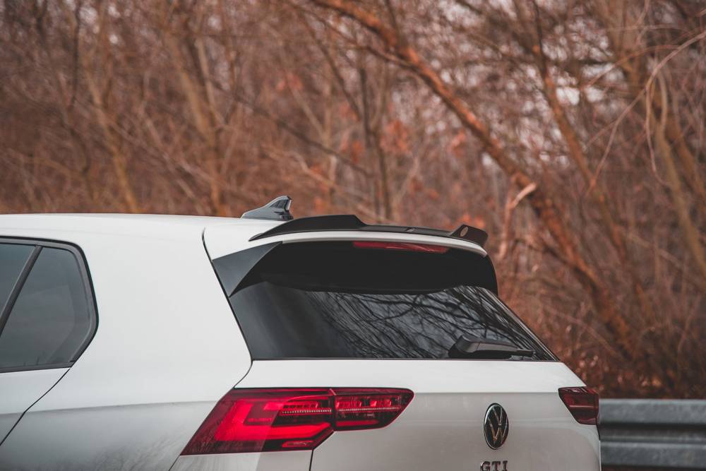Spoiler Volkswagen Golf 8 GTI / R-line Maxton Glans Zwart